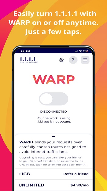 1.1.1.1 app detail