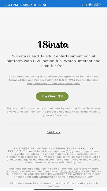 18insta app android
