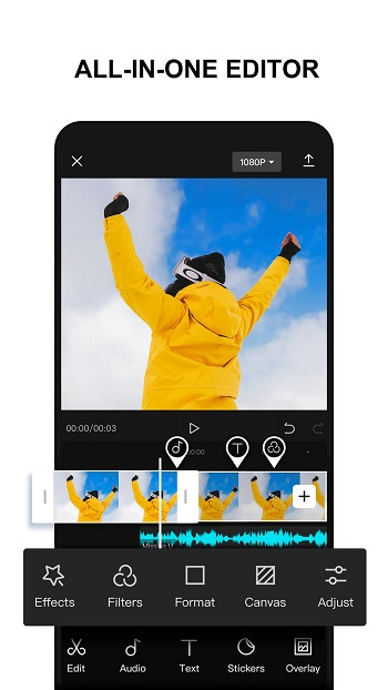 Cap Cut app detail