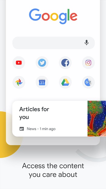 Chrome app detail