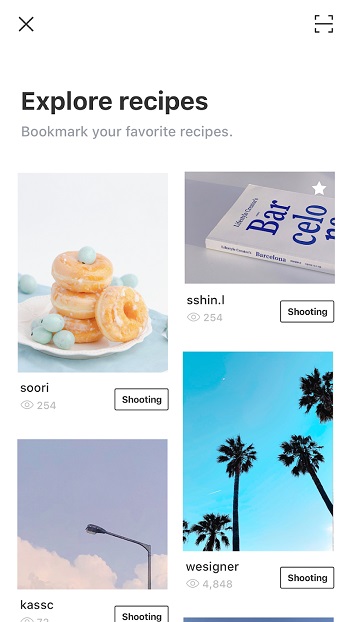 Foodie app detail