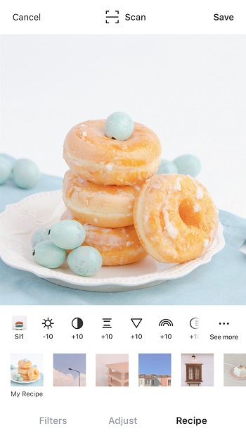 Foodie app detail