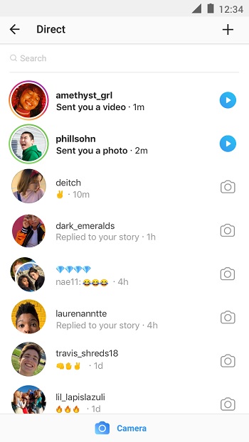 Instagram app detail