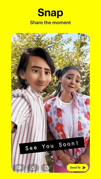 SNAPCHAT app detail