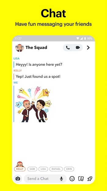 SNAPCHAT app detail