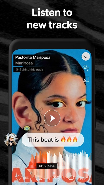 SoundCloud app detail