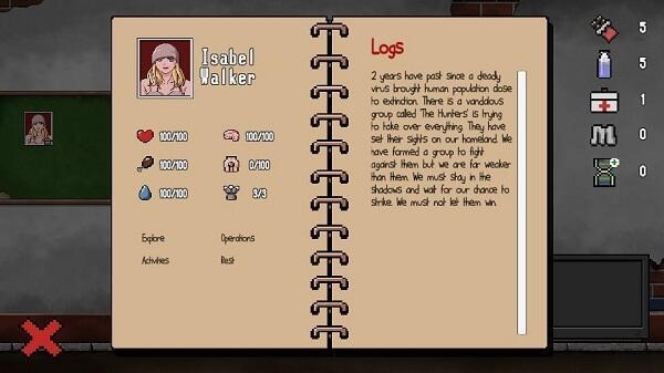Survive game detail