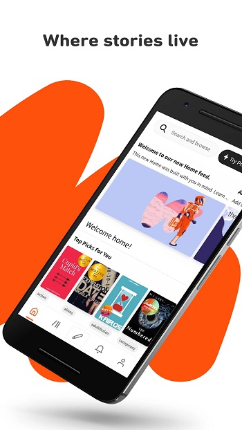 wattpad app detail