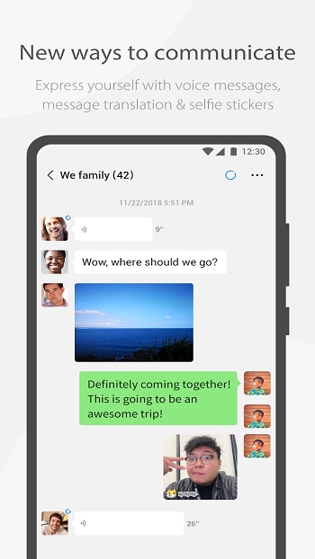 WeChat app detail
